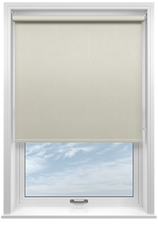 Ajanta (Blackout), Crescent Silver - Roller Blind